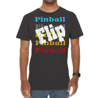 Vintage Pinball Retro Arcade Game Player Flip Winner Winning Vintage T-shirt | Artistshot