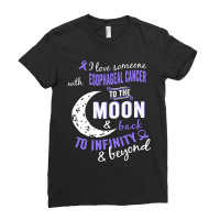 Esophageal Cancer  Esophageal Cancer Awareness Ladies Fitted T-shirt | Artistshot