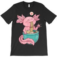 Ramen Axolotl Noodles Graphic T-shirt | Artistshot