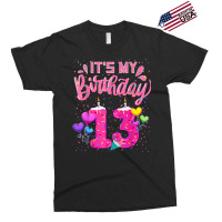 It's My 13th Birthday Doughnut Happy 13 Years Old Girl Kids Exclusive T-shirt | Artistshot