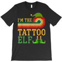 I'm The Tattoo Elf Matching Group Christmas Party Pajama T-shirt | Artistshot