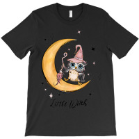 Little Witch Funny Halloween Gifts T-shirt | Artistshot