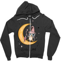 Little Witch Funny Halloween Gifts Zipper Hoodie | Artistshot