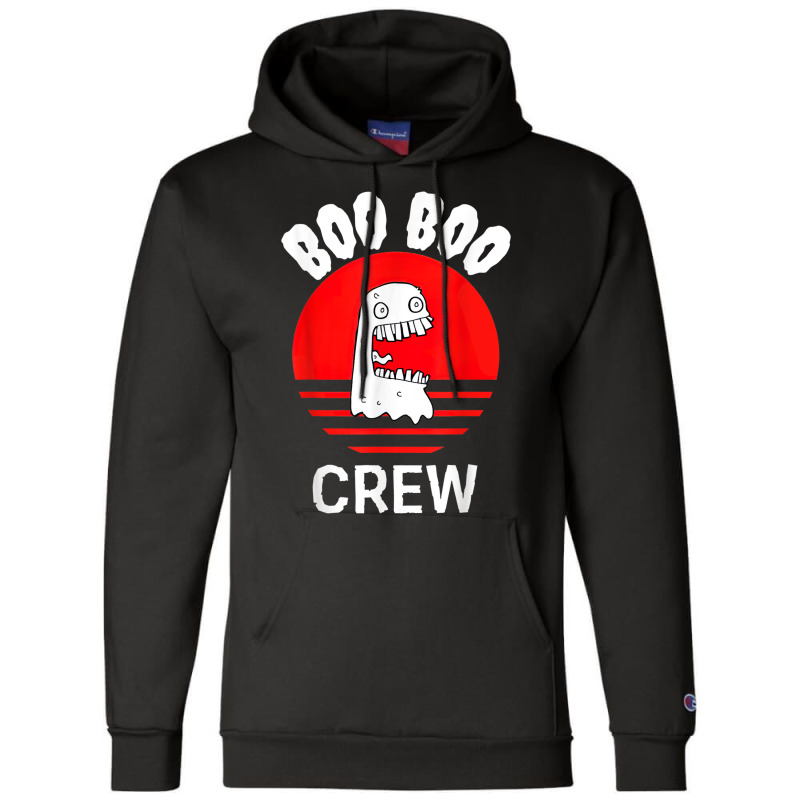 Boo Boo Crew   Funny Nurse Halloween Champion Hoodie | Artistshot