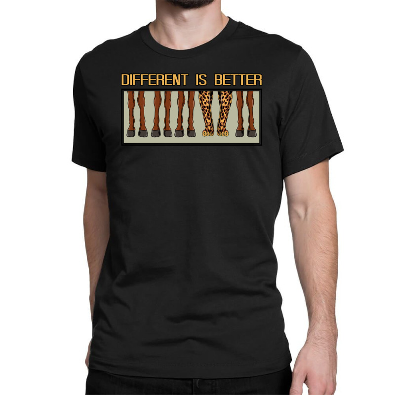 Different Is Better Classic T-shirt by Sunday Rebel | Artistshot