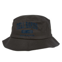 Dell Rapids South Dakota Sd Vintage Athletic Sports Design Bucket Hat | Artistshot