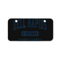 Dell Rapids South Dakota Sd Vintage Athletic Sports Design Bicycle License Plate | Artistshot