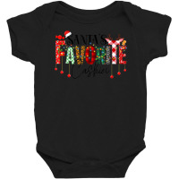 Cute Christmas Design With Lights Reindeer Santa Hat Cashier Baby Bodysuit | Artistshot