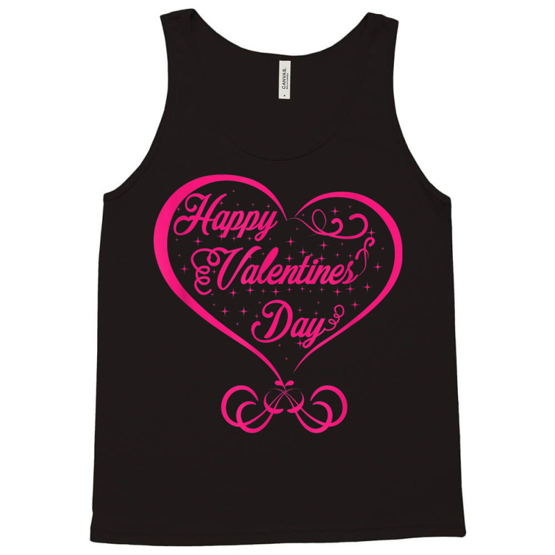 Valentines Day Happy Valentines Day Tank Top by Bewitch | Artistshot