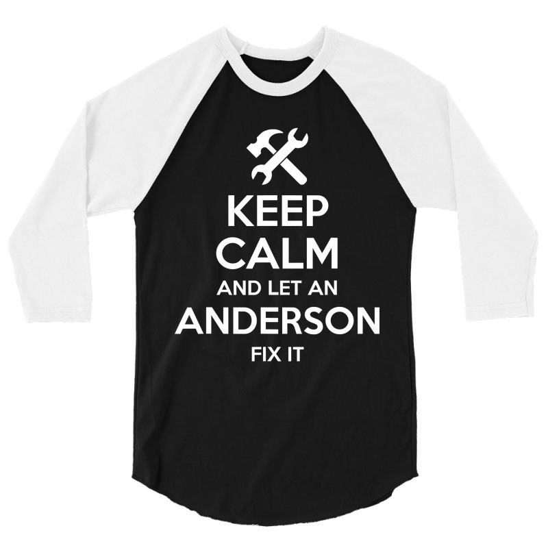 Anderson Funny Surname Birthday Family Tree Reunion Gift 3/4 Sleeve Shirt by cm-arts | Artistshot