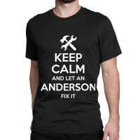 Anderson Funny Surname Birthday Family Tree Reunion Gift Classic T-shirt | Artistshot