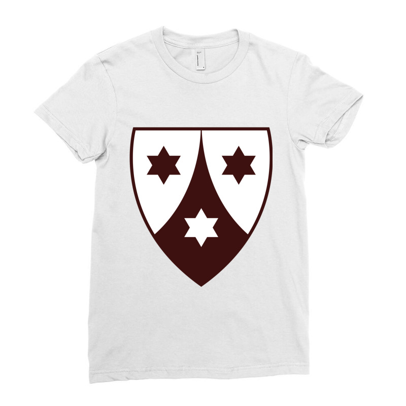 Coat Of Arms Of The Carmelites Ladies Fitted T-Shirt by cm-arts | Artistshot