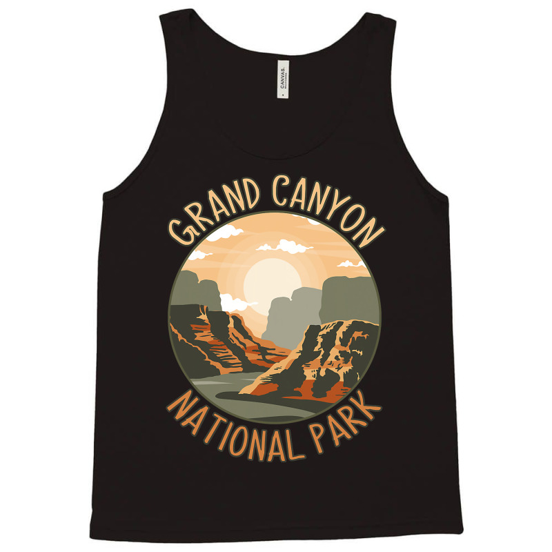 The Grand Canyon National Park Design Tank Top | Artistshot