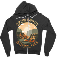 The Grand Canyon National Park Design Zipper Hoodie | Artistshot