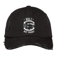 Built Not Bought   More Time Than Money T Shirt Vintage Cap | Artistshot