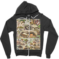 Reptile Tshirt Zipper Hoodie | Artistshot