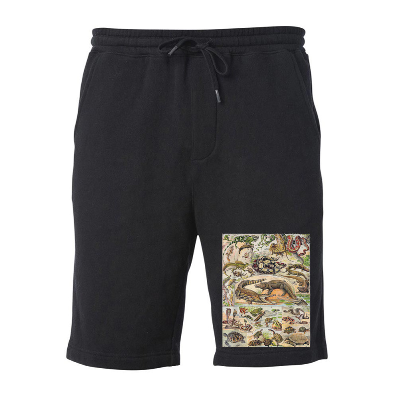 Reptile Tshirt Fleece Short | Artistshot