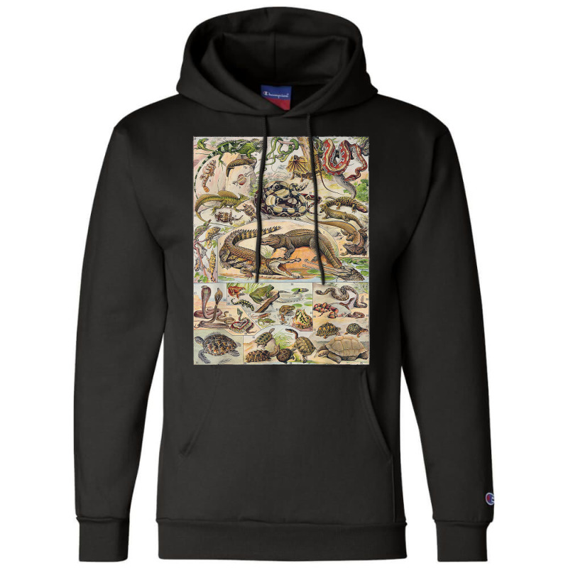 Reptile Tshirt Champion Hoodie | Artistshot