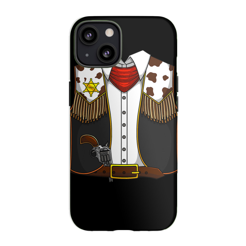 Cool Cowboy Halloween Costume Uniform  Funny Lazy Diy Gift iPhone 13 Case by Haley1989 | Artistshot