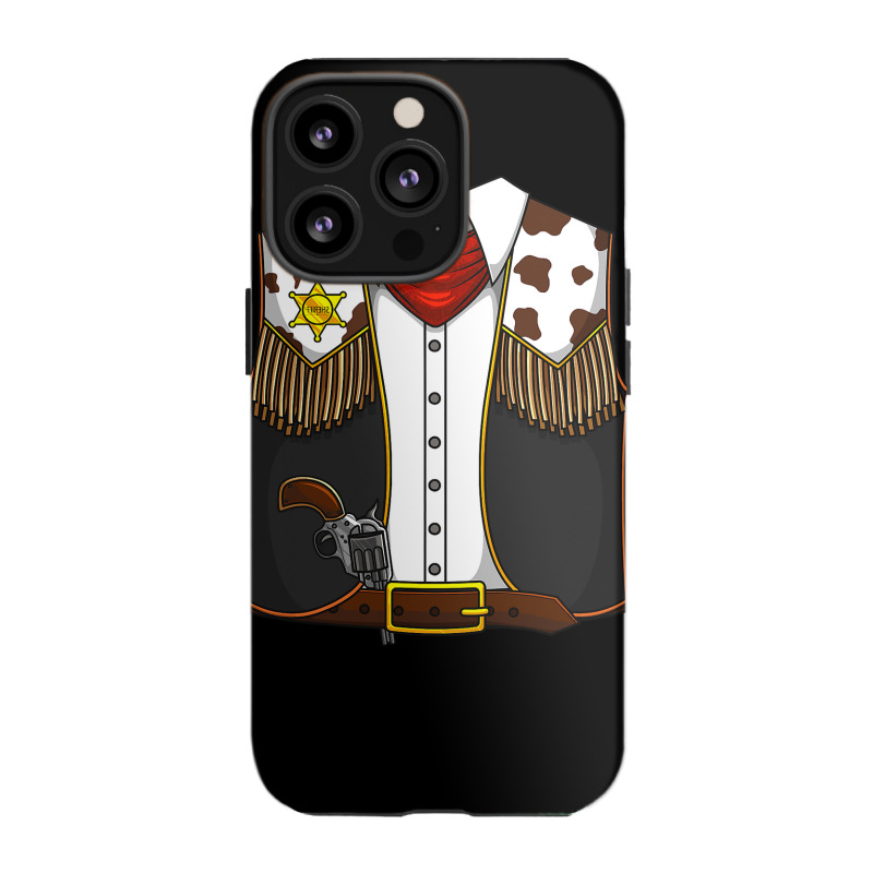 Cool Cowboy Halloween Costume Uniform  Funny Lazy Diy Gift iPhone 13 Pro Case by Haley1989 | Artistshot