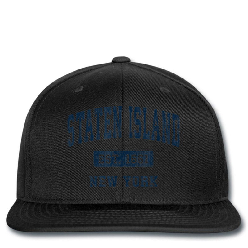 Staten Island New York Ny Vintage Athletic Sports Design Printed hat by Stunner | Artistshot