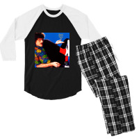 4 Weird Al Yankovic's Greatest Hits   Weird Al Yankovic Men's 3/4 Sleeve Pajama Set | Artistshot