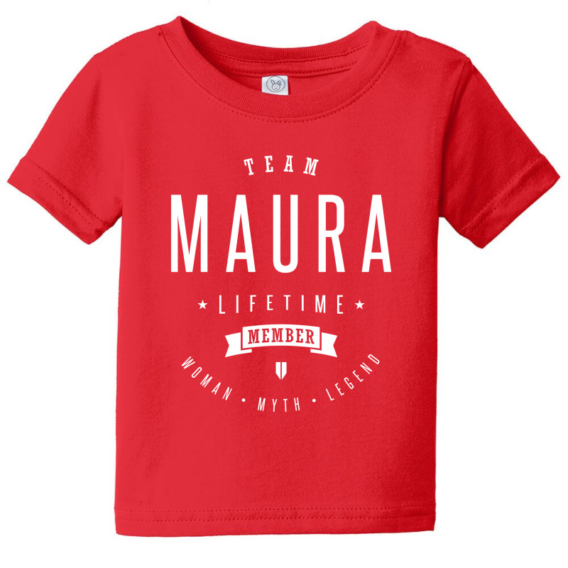 Team Maura Lifetime Member Baby Tee by cidolopez | Artistshot