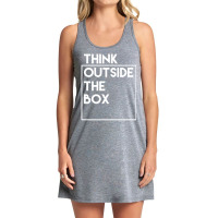 Think Outside The Box Tank Dress | Artistshot