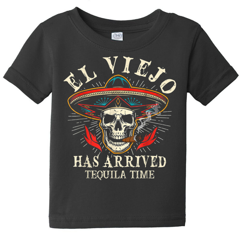 El Viejo Has Arrived Tequila Time Vintage Baby Tee by Sombre | Artistshot