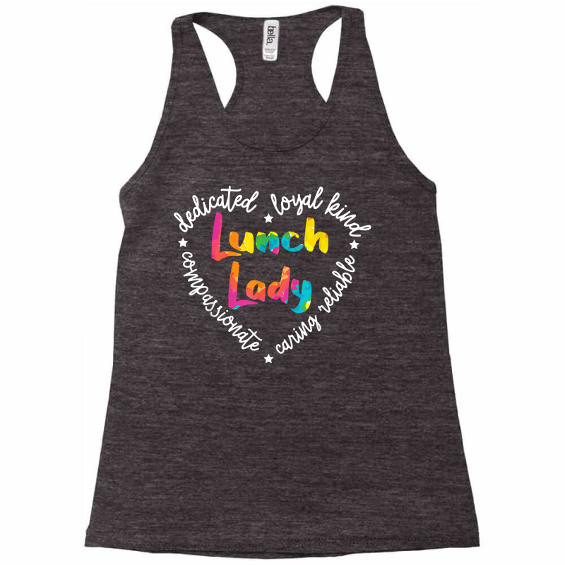 Lunch Lady Cafeteria Worker Dinner Lady Cook Job Profession T Shirt Racerback Tank by cm-arts | Artistshot