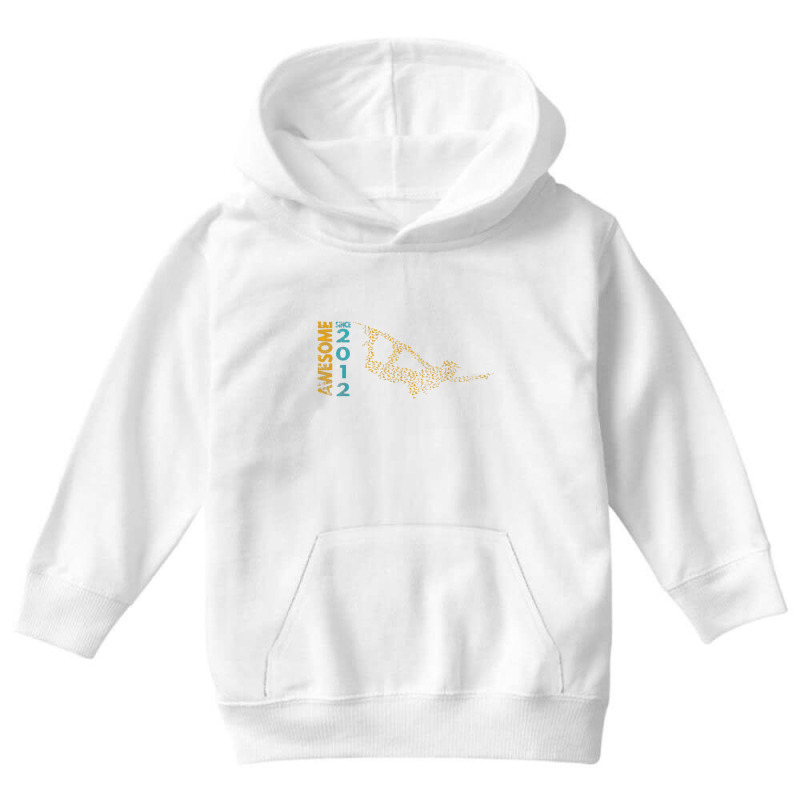 Awesome Since 2012. Wakeboard Lifestyle Youth Hoodie | Artistshot