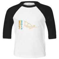 Awesome Since 2012. Wakeboard Lifestyle Toddler 3/4 Sleeve Tee | Artistshot