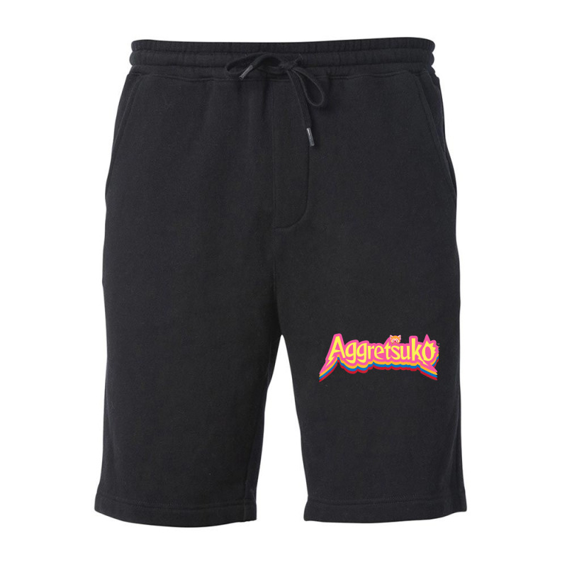 Aggretsuko Colorburst Fleece Short | Artistshot