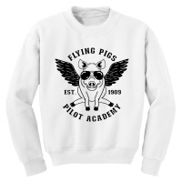 Flying Pigs Academy Youth Sweatshirt | Artistshot