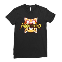 Aggretsuko Dual Personality Ladies Fitted T-shirt | Artistshot