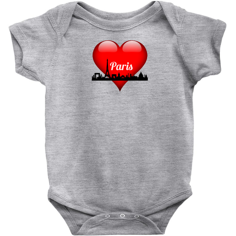 Love Paris Baby Bodysuit by Samantha | Artistshot