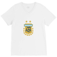 Argentina National Football Team V-neck Tee | Artistshot