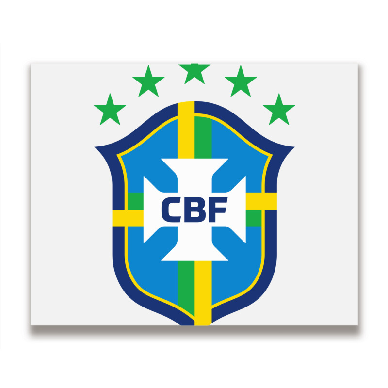 Brazilian Football Confederation Metal Print Horizontal | Artistshot