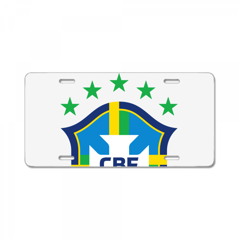 Brazilian Football Confederation License Plate | Artistshot