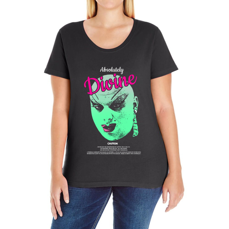 Divine Ladies Curvy T-Shirt by OrlandoChase | Artistshot