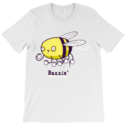 Buzzin' T-shirt Designed By Aukey Driana