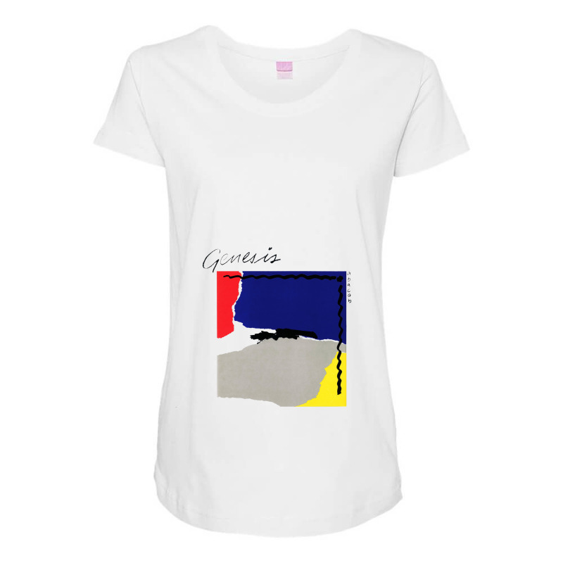 Genesis Abacab Maternity Scoop Neck T-shirt by cm-arts | Artistshot