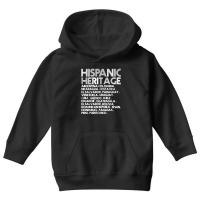 Hispanic Heritage Month Latino Youth Hoodie | Artistshot