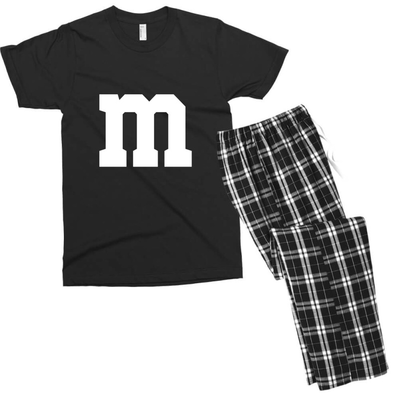 Custom M&m Candy Funny Halloween Costume Men's T-shirt Pajama Set By  Brendonpatton - Artistshot