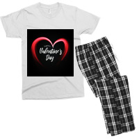 Special Design Happy Valentine's Day Men's T-shirt Pajama Set | Artistshot