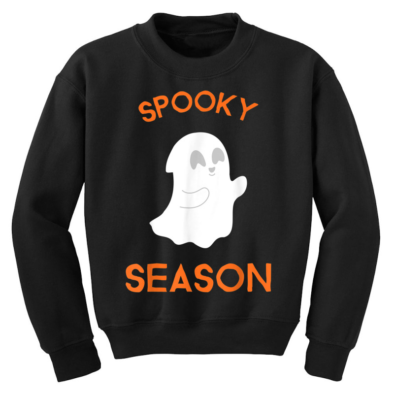 Spooky Season Halloween Ghost Youth Sweatshirt by Orchid | Artistshot