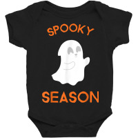 Spooky Season Halloween Ghost Baby Bodysuit | Artistshot