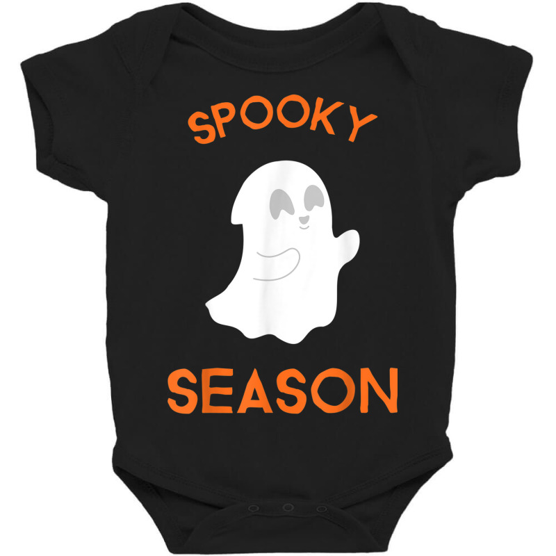 Spooky Season Halloween Ghost Baby Bodysuit by Orchid | Artistshot