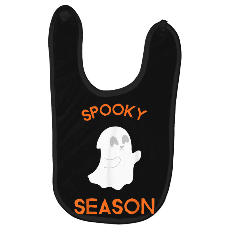 Spooky Season Halloween Ghost Baby Bibs by Orchid | Artistshot