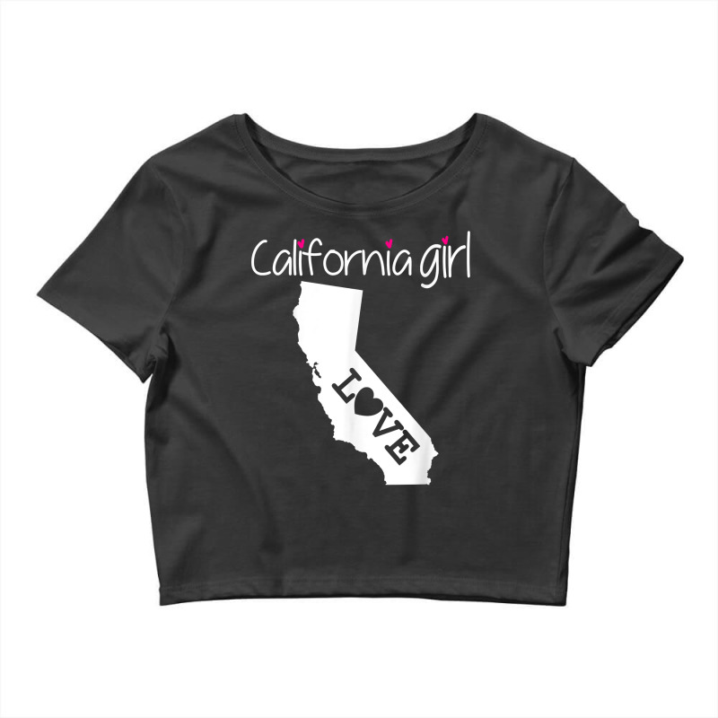 California Girl Tshirt I Love California Home Tee Cute Cali T Shirt Crop Top by cm-arts | Artistshot